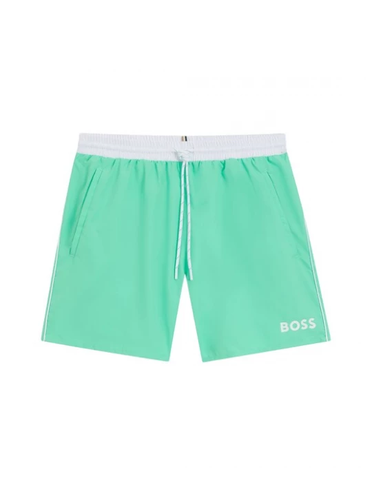 Foto van product BOSS Zwemshorts 'Starfish' mintgroen / wit