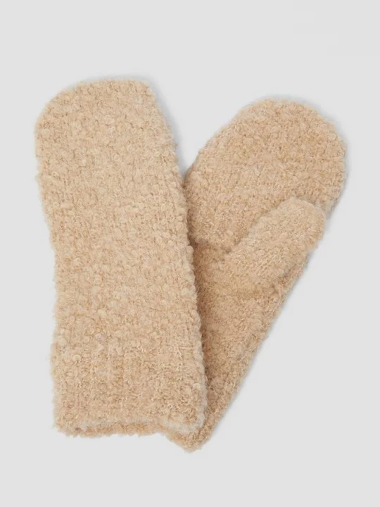 Foto van product Bouclé handschoenen met zachte structuur s.Oliver beżowy