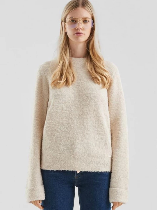 Foto van product Bouclé trui QS beżowy
