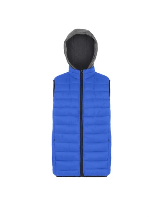 Foto van product boundry Bodywarmer azuur / grijs gemêleerd / zwart