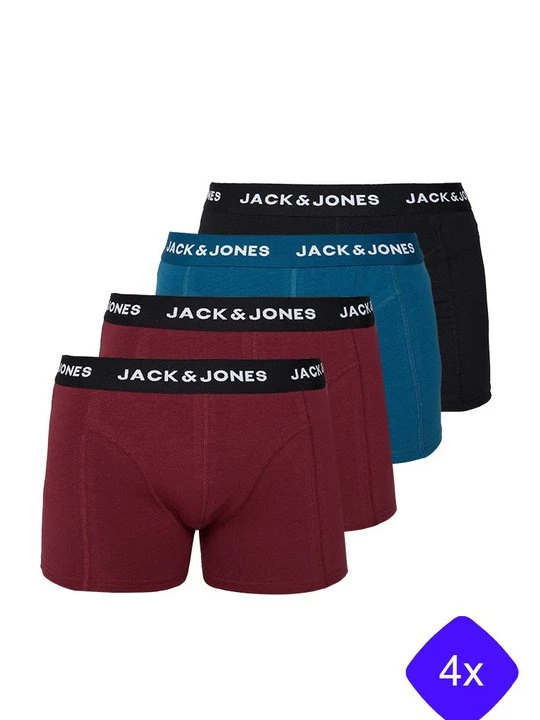 Foto van product Boxershort Jack&Jones donkerrood