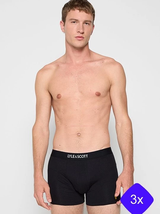 Foto van product Boxershort Lyle & Scott zwart