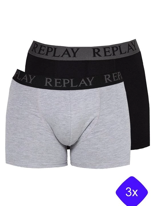Foto van product Boxershort Replay grijs