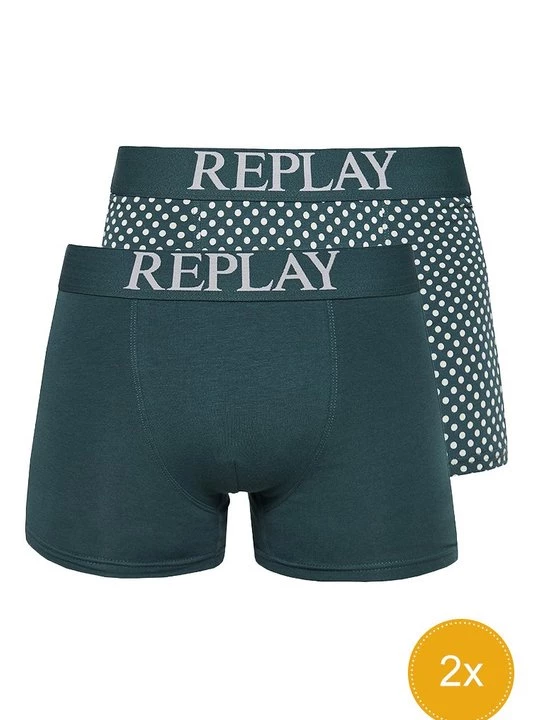 Foto van product Boxershort Replay olijfgroen