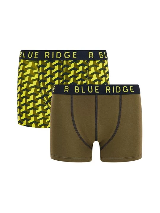Foto van product Boxershort WE Fashion groen gemêleerd