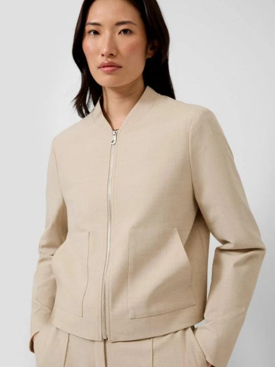 Foto van product Boxy pasvorm blouson s.Oliver beżowy