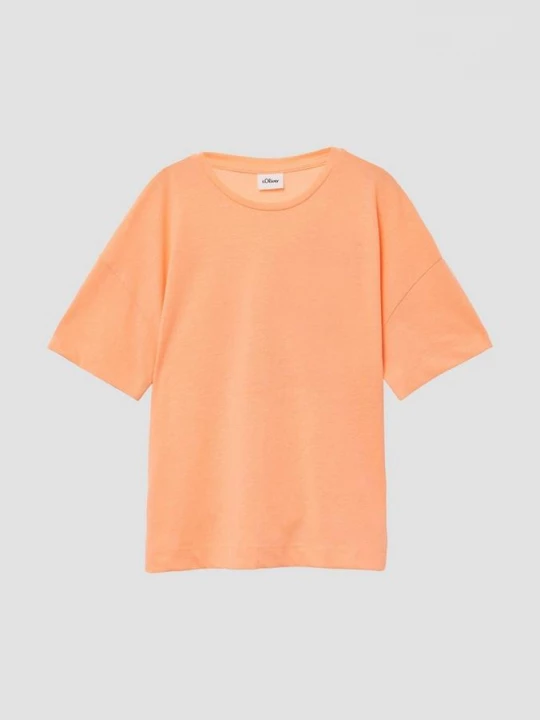 Foto van product Boxy T-shirt met print op de achterkant s.Oliver