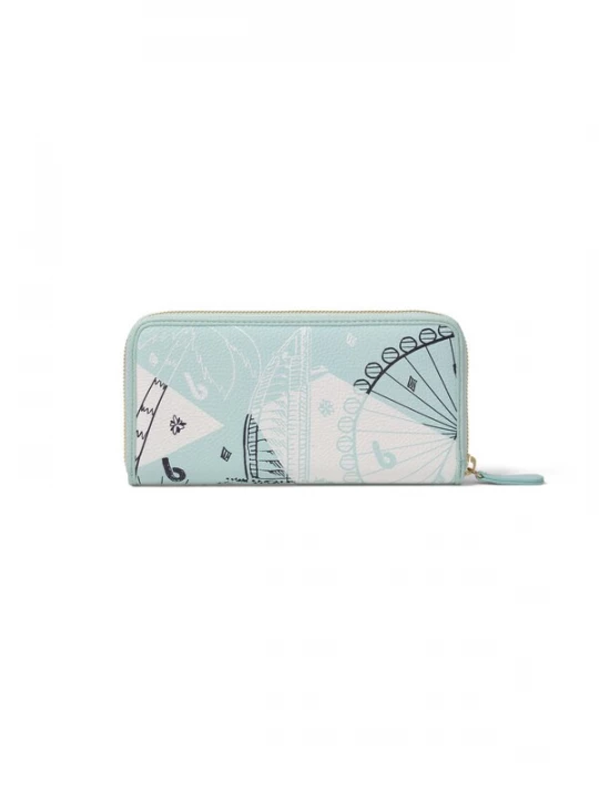 Foto van product Braccialini Portemonnee blauw / zwart / wit