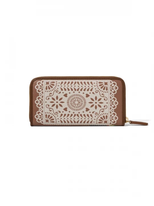 Foto van product Braccialini Portemonnee camel / geel / groen / wit