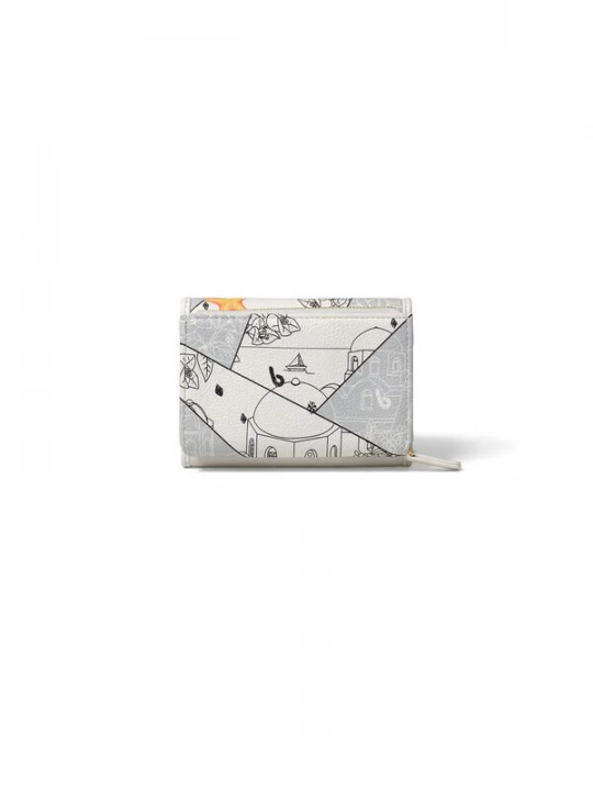 Foto van product Braccialini Portemonnee grijs / zwart / wit