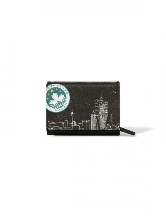 Foto van product Braccialini Portemonnee petrol / zwart / wit