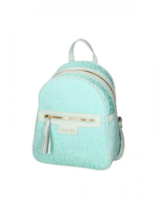 Foto van product Braccialini Rugzak turquoise / smoky blue / goud