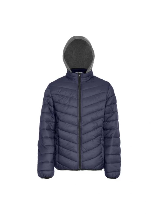 Foto van product hoona Tussenjas donkerblauw / grijs gemêleerd