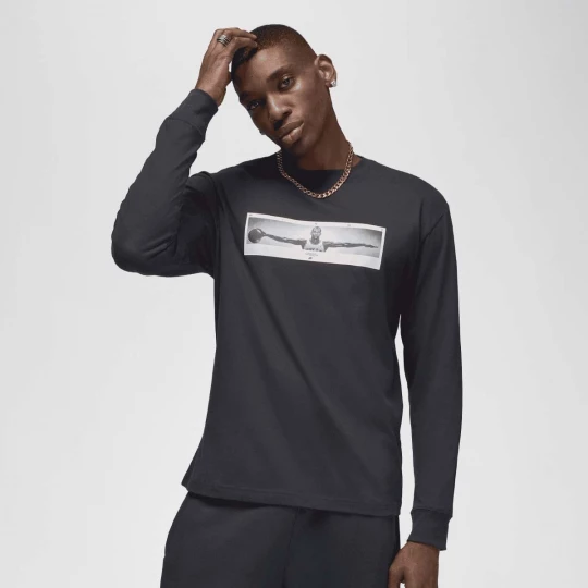 Foto van product Brand Photo Long Sleeve Crew Jordan zwart