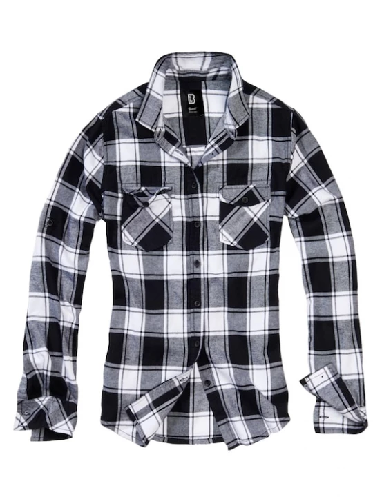 Foto van product Brandit Blouse 'Amy' zwart / wit
