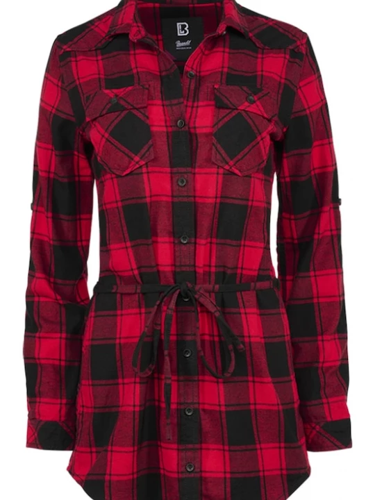 Foto van product Brandit Blouse rood / zwart