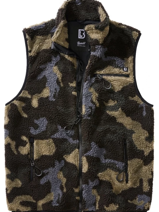 Foto van product Brandit Bodywarmer beige / donkerbeige / blauw / donkergroen