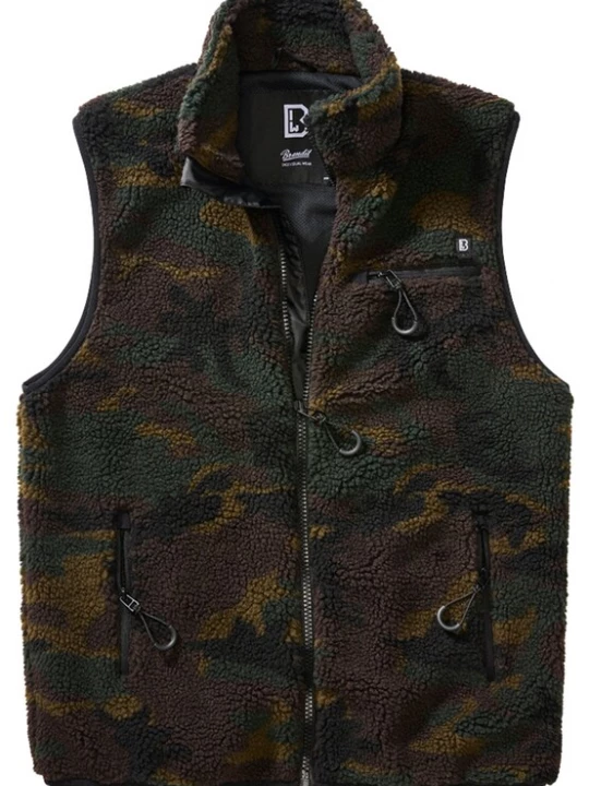 Foto van product Brandit Bodywarmer navy / donkerbruin / kaki / olijfgroen