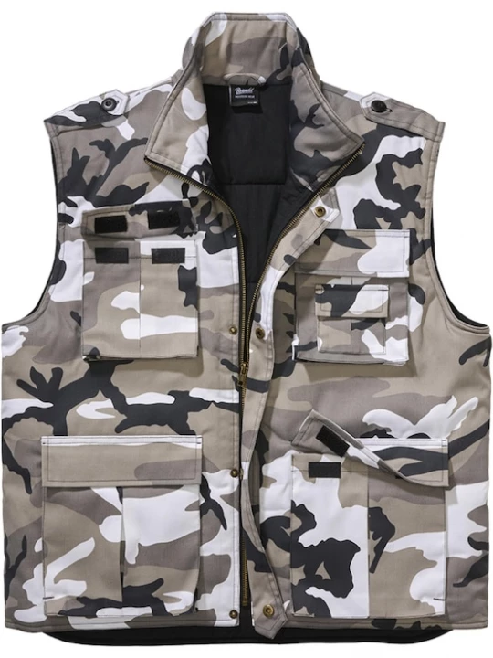 Foto van product Brandit Bodywarmer 'Ranger' taupe / antraciet / zilvergrijs / stone grey
