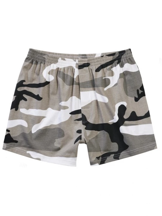 Foto van product Brandit Boxershorts grijs / rookgrijs / zwart / wit