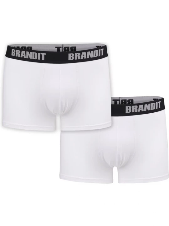 Foto van product Brandit Boxershorts lichtgrijs / zwart / wit