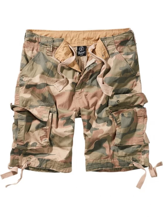 Foto van product Brandit Cargobroek 'Urban Legend' beige / olijfgroen