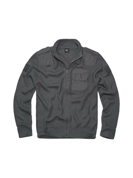 Foto van product Brandit Gebreid vest antraciet