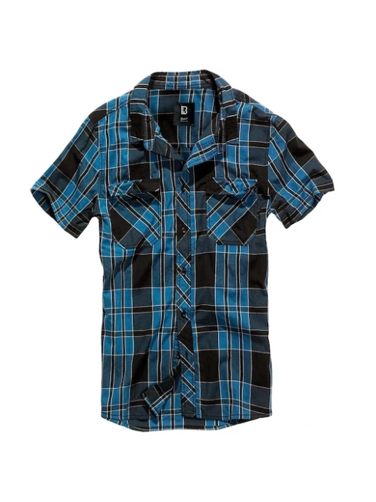 Foto van product Brandit Overhemd 'Roadstar' blauw / zwart