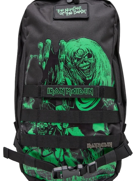 Foto van product Brandit Rugzak 'Iron Maiden' jade groen / zwart