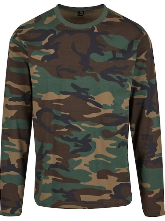 Foto van product Brandit Shirt beige / bruin / donkergroen