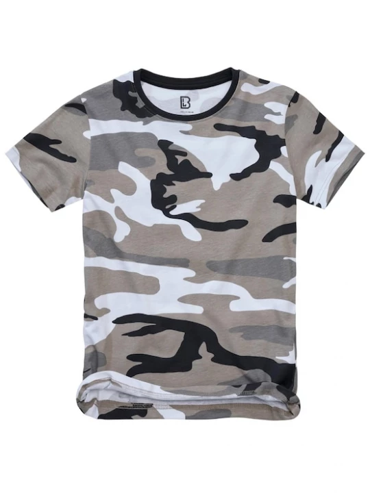 Foto van product Brandit Shirt beige / grijs / zwart / wit