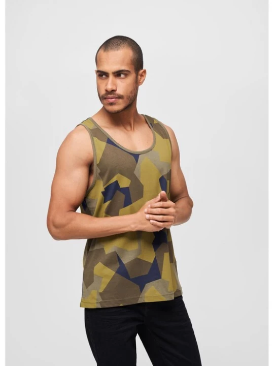 Foto van product Brandit Shirt blauw / groen / kaki / olijfgroen