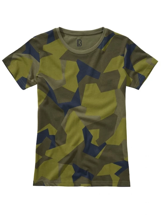 Foto van product Brandit Shirt donkerblauw / brokaat / kaki / olijfgroen