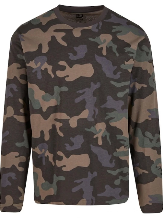 Foto van product Brandit Shirt lichtbruin / donkergrijs / kaki / donkergroen