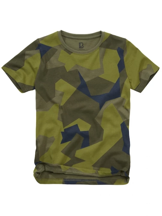 Foto van product Brandit Shirt navy / kaki / riet