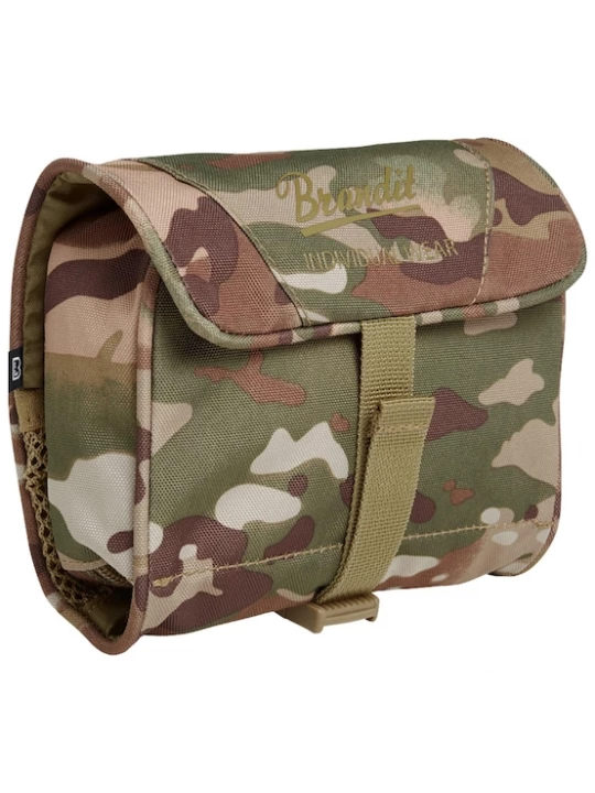 Foto van product Brandit Toilettas bruin / donkerbruin / groen / wit