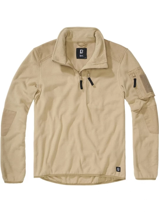 Foto van product Brandit Trui 'Troyer Ripstop' camel