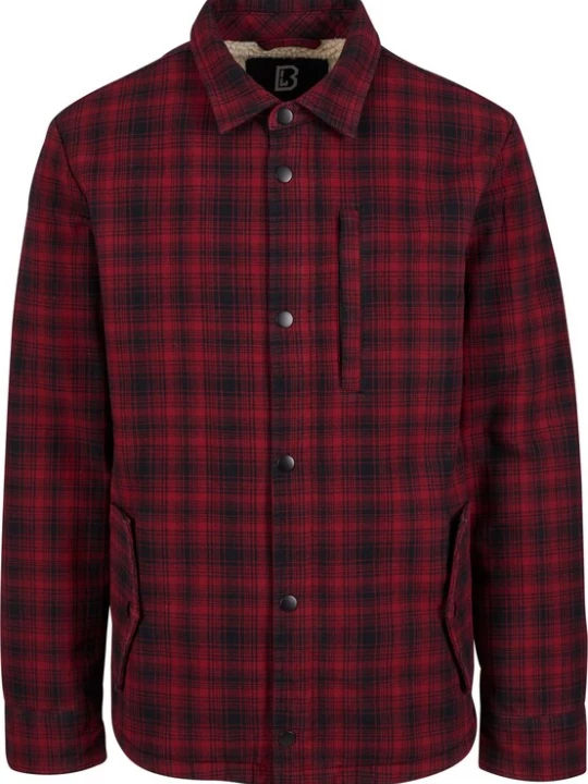 Foto van product Brandit Tussenjas 'Classic' rood / zwart