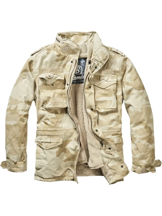 Foto van product Brandit Tussenjas 'Giant' beige / sand / donkerbeige