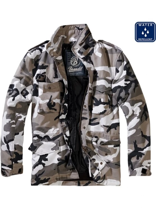Foto van product Brandit Tussenjas grijs / taupe / antraciet / wit