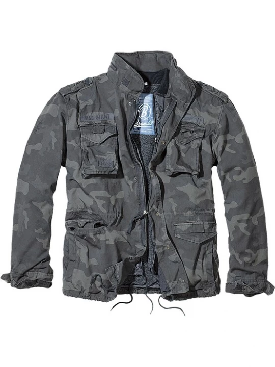 Foto van product Brandit Tussenjas 'M-65 Giant' grijs / basaltgrijs / donkergrijs