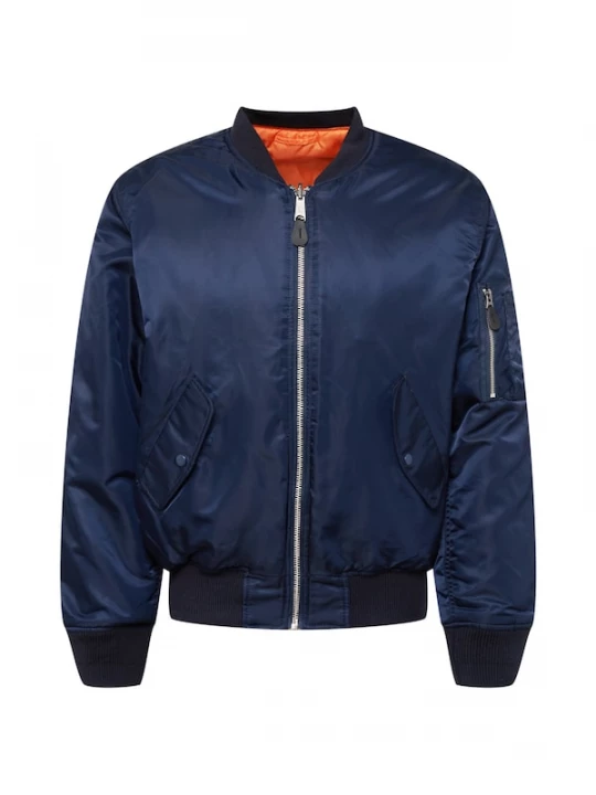Foto van product Brandit Tussenjas navy / lichtoranje