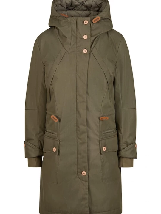 Foto van product Brandit Tussenparka bruin / goud / olijfgroen
