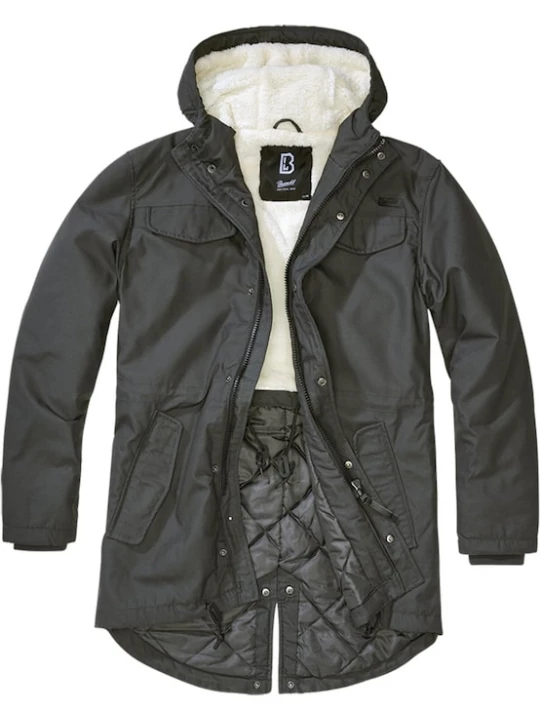 Foto van product Brandit Tussenparka 'Marsh Lake' grafiet