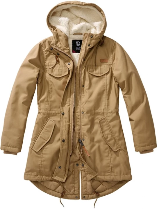 Foto van product Brandit Tussenparka 'Marsh Lake' lichtbruin