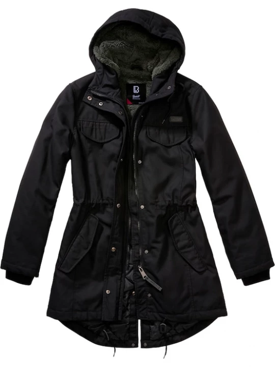 Foto van product Brandit Tussenparka 'Marsh Lake' zwart
