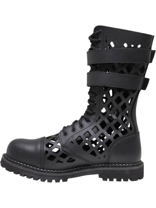 Foto van product Brandit Veterlaarzen 'Grid Phantom' zwart