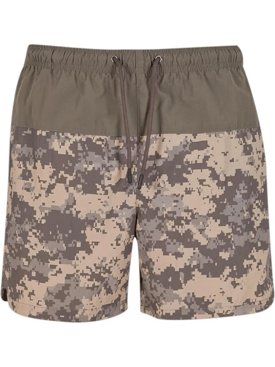 Foto van product Brandit Zwemshorts beige / olijfgroen
