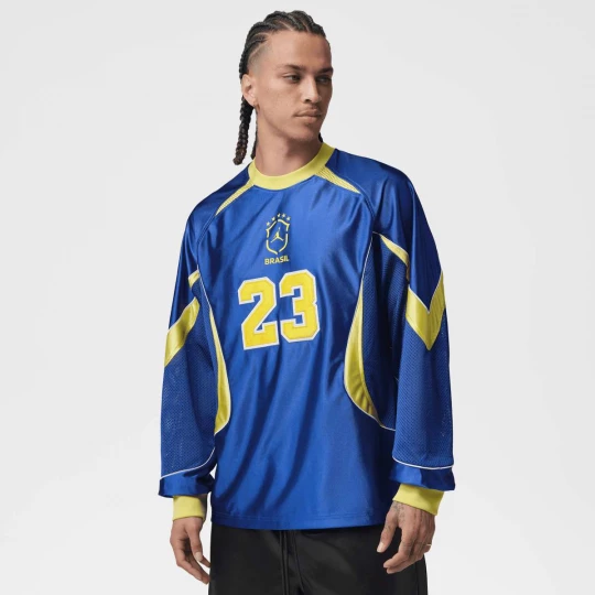 Foto van product Brasil Goalie Top Jordan blauw
