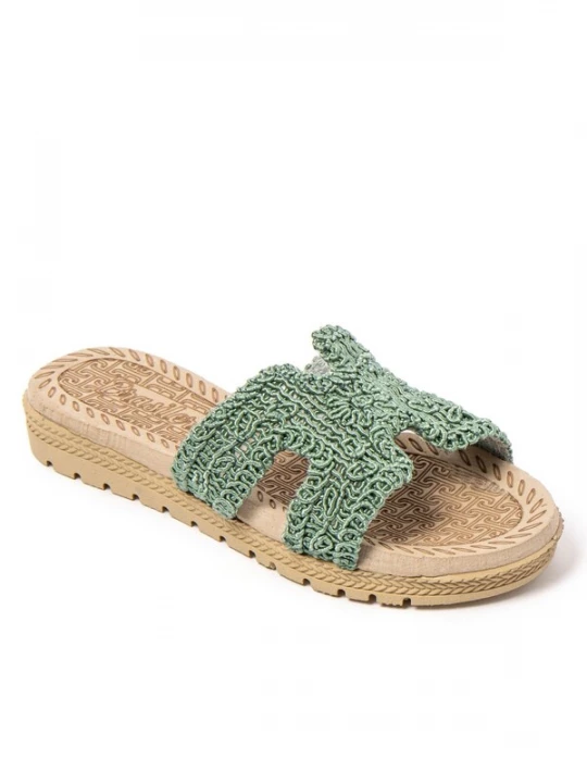Foto van product Brasileras Huisschoenen 'Braida' groen